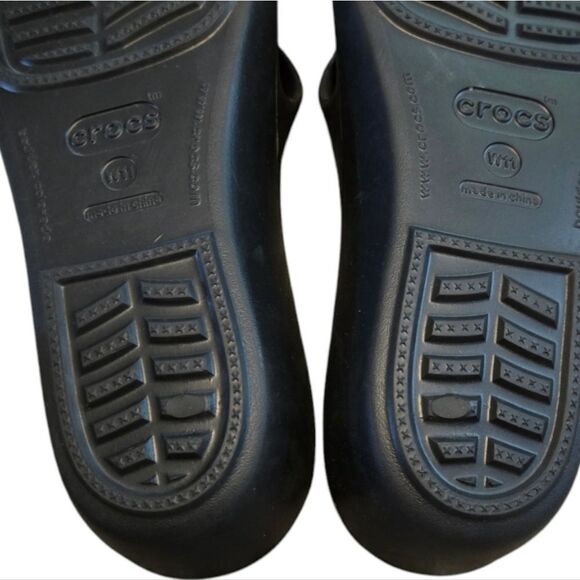 NWOT CROCS DOUBLE STRAP SLIDES SZ.11 - Picture 4 of 4